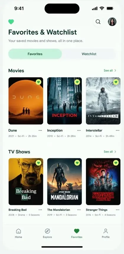 黄果短剧APP - 追剧收藏 黄果短剧APP追剧收藏界面